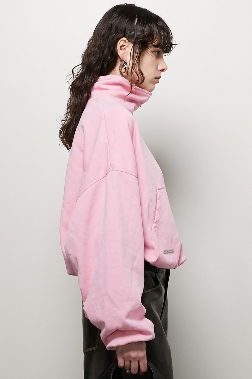 【プランク プロジェクト/PRANK PROJECT】のアシンメトリージップスウェット/Asymmetry Zip Sweatshirts 人気、トレンドファッション・服の通販 founy(ファニー) 　ファッション　Fashion　レディースファッション　Fashion for Women　トップス・カットソー　Cut & Sew Tops　シャツ・ブラウス・オフィスカジュアル　Elegant Blouses & Button-Ups　レディースパーカー・カジュアルフーディー　Casual Hoodies & Sweatshirts　ロングTシャツ・Tシャツ　Longline T-Shirts & Tees　スウェット・クルーネックトップス　Sweatshirts & Crewnecks / Relaxed Fit Sweat Tops　カットソー・ベーシックTシャツ　Cut-and-Sewn Tops / Stretch Tees & Basics　コンパクト　Compact, Small Size　ジップ　Zip, Zipper　バルーン　Balloon, Balloon Silhouette　ブリーチ　Bleach, Washed Finish　ワイド　Wide, Wide Fit　other-5|ID: prp329100004210204 ipo3291000000032844226
