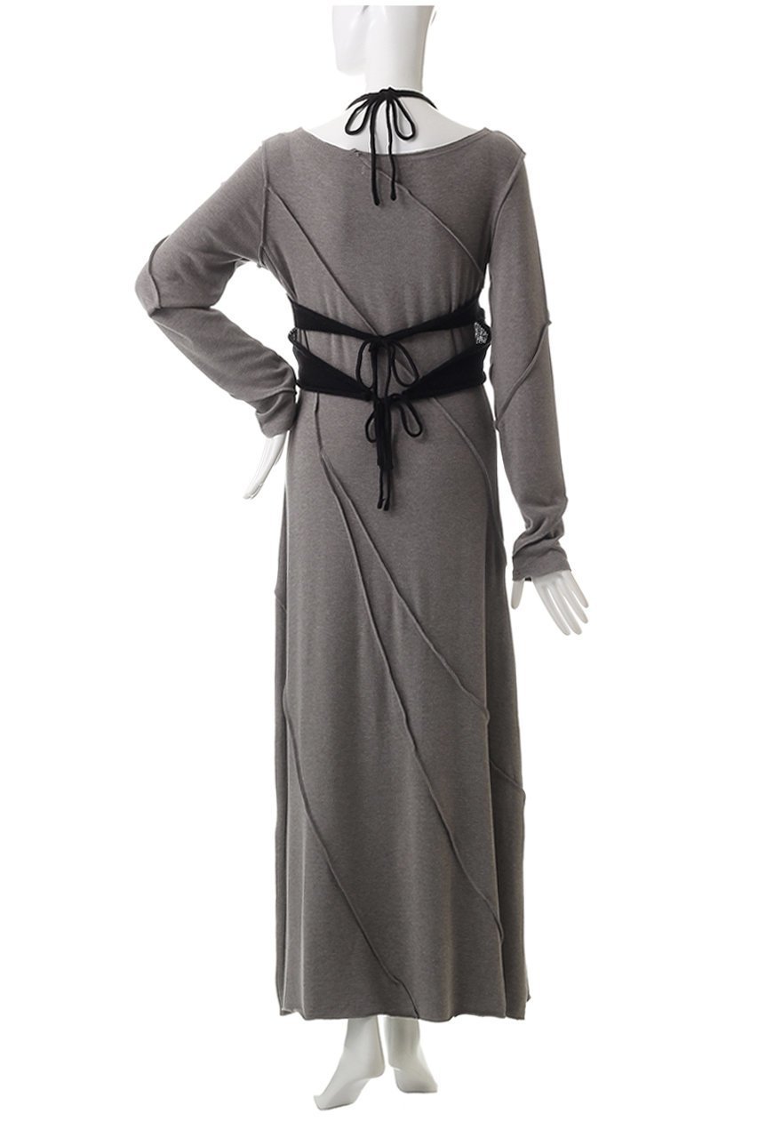 【プランク プロジェクト/PRANK PROJECT】のニットレイヤードマキシワンピ/Knit Layered Maxi One Piece 人気、トレンドファッション・服の通販 founy(ファニー) 　ファッション　Fashion　レディースファッション　Fashion for Women　ワンピース　Dresses　チュニック　Tunic Tops & Dresses　マキシ丈ワンピース・ロングドレス　Maxi Dresses / Long One-Pieces　チュニック　Tunic, Long Top　ビスチェ　Bustier, Corset Top　リボン　Ribbon, Bow　ロング　Long, Long-Length　other-4|ID: prp329100004210206 ipo3291000000032889267