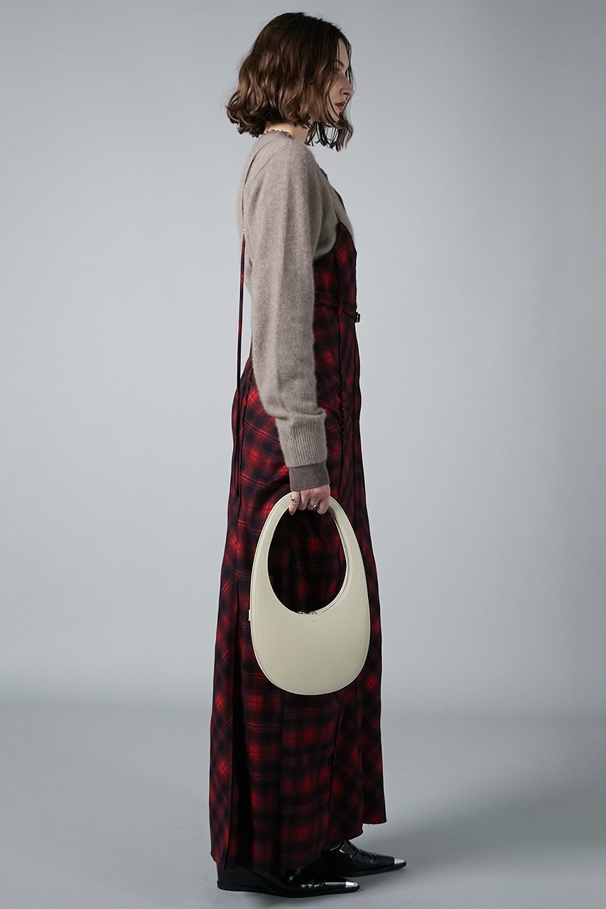 【プランク プロジェクト/PRANK PROJECT】の2WAYシャギーチェックマキシワンピース/2WAY Shaggy Check Maxi One Piece 人気、トレンドファッション・服の通販 founy(ファニー) 　ファッション　Fashion　レディースファッション　Fashion for Women　ワンピース　Dresses　チュニック　Tunic Tops & Dresses　マキシ丈ワンピース・ロングドレス　Maxi Dresses / Long One-Pieces　おすすめ　Recommended / Our Picks　スリット　Slit, Slit Detail　チェック　Check, Plaid, Tartan　チュニック　Tunic, Long Top　マキシ　Maxi, Full Length　ロング　Long, Long-Length　ヴィンテージ　Vintage Style　冬　Winter / This Winter　other-4|ID: prp329100004210207 ipo3291000000035116514