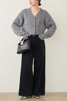 【ガリャルダガランテ/GALLARDAGALANTE】 【HERITANOVUM】ベビーアルパカケーブルニットカーデ人気、トレンドファッション・服の通販 founy(ファニー) ファッション Fashion レディースファッション WOMEN トップス・カットソー Tops/Tshirt ニット Knit Tops カーディガン Cardigans おすすめ Recommend カーディガン Cardigan クロップド Cropped バランス Balance ボトム Bottom ロング Long ワイド Wide NEW・新作・新着・新入荷 New Arrivals |ID:prp329100004210236