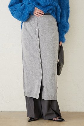 【ガリャルダガランテ/GALLARDAGALANTE】の【HERITANOVUM】カシミヤニットスカート 人気、トレンドファッション・服の通販 founy(ファニー) ファッション Fashion レディースファッション WOMEN スカート Skirt ロングスカート Long Skirt カシミヤ Cashmere シンプル Simple スタンダード Standard デニム Denim ベーシック Basic ボーダー Border ロング Long NEW・新作・新着・新入荷 New Arrivals |ID:prp329100004210241