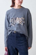 【ガリャルダガランテ/GALLARDAGALANTE】の【HERITANOVUM】ジャガードCATニット 人気、トレンドファッション・服の通販 founy(ファニー) ファッション Fashion レディースファッション WOMEN トップス・カットソー Tops/Tshirt ニット Knit Tops プルオーバー Pullover おすすめ Recommend ジャカード Jacquard スラックス Slacks デニム Denim モチーフ Motif モヘア Mohair NEW・新作・新着・新入荷 New Arrivals 猫 Cat thumbnail グレー|ID: prp329100004210243 ipo3291000000029191787