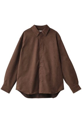 【ミディウミソリッド/MIDIUMISOLID】のsuede like shirt シャツ 人気、トレンドファッション・服の通販 founy(ファニー) ファッション Fashion レディースファッション WOMEN トップス・カットソー Tops/Tshirt シャツ/ブラウス Shirts/Blouses オケージョン Occasion シンプル Simple スリーブ Sleeve バランス Balance ロング Long NEW・新作・新着・新入荷 New Arrivals |ID:prp329100004210247