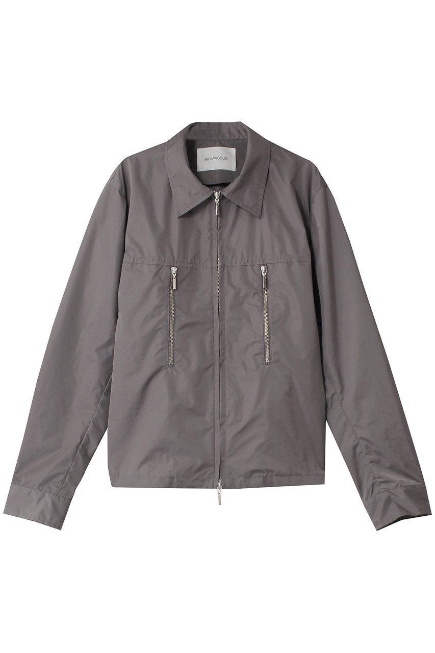 【ミディウミソリッド/MIDIUMISOLID】のnylon shirt blouson ブルゾン 人気、トレンドファッション・服の通販 founy(ファニー) 　ファッション　Fashion　レディースファッション　WOMEN　アウター　Coat Outerwear　ジャケット　Jackets　ブルゾン　Blouson/Jackets　ジャケット　Jacket　デニム　Denim　ブルゾン　Blouson　NEW・新作・新着・新入荷　New Arrivals　 other-1|ID: prp329100004210248 ipo3291000000029191800