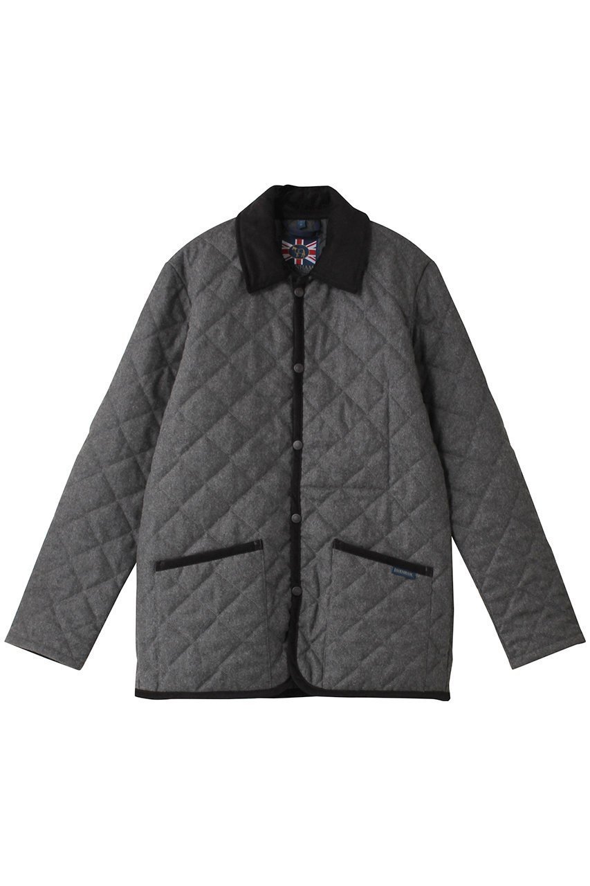 【ラベンハム/lavenham / MEN】の【MEN】WOOL DENHAM ショートコート インテリア・キッズ・メンズ・レディースファッション・服の通販 founy(ファニー) 　ファッション　Fashion　メンズファッション　Fashion for Men　ショート　Short, Short Length　シンプル　Simple, Minimal　ジャケット　Jacket, Outerwear　パターン　Pattern, Design Print　ポケット　Pocket, Pocket Detail　定番　Standard, Basic Item　新作・新入荷　New Arrivals / New In　チャコール|ID: prp329100004210250 ipo3291000000034483856