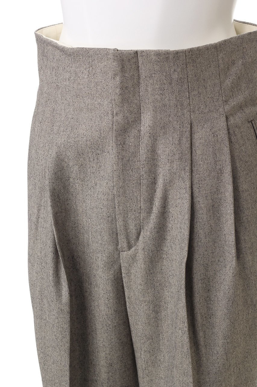 【ベイジ,/BEIGE,】のNATION(ナシオン)/ウールヘリンボーンタックワイドパンツ 人気、トレンドファッション・服の通販 founy(ファニー) 　ファッション　Fashion　レディースファッション　Fashion for Women　パンツ　Pants & Trousers　クラシカル　Classical, Vintage-Inspired　クラシック　Classic, Timeless Style　タートルネック　Turtleneck, High Neck　マニッシュ　Mannish, Boyish　ワイド　Wide, Wide Fit　other-5|ID: prp329100004210261 ipo3291000000035419649