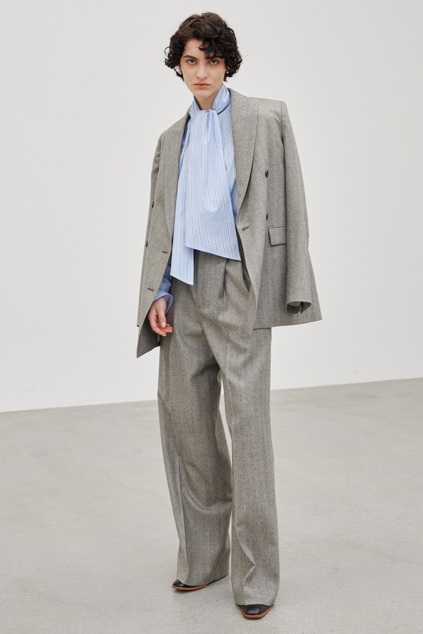 【ベイジ,/BEIGE,】のNATION(ナシオン)/ウールヘリンボーンタックワイドパンツ 人気、トレンドファッション・服の通販 founy(ファニー) 　ファッション　Fashion　レディースファッション　Fashion for Women　パンツ　Pants & Trousers　クラシカル　Classical, Vintage-Inspired　クラシック　Classic, Timeless Style　タートルネック　Turtleneck, High Neck　マニッシュ　Mannish, Boyish　ワイド　Wide, Wide Fit　other-6|ID: prp329100004210261 ipo3291000000035419650