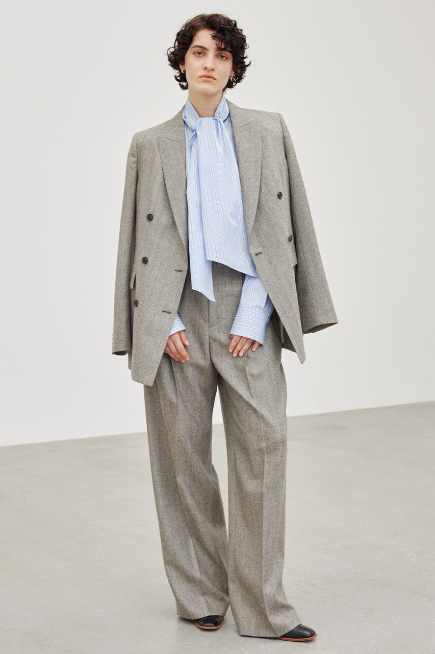 【ベイジ,/BEIGE,】のNATION(ナシオン)/ウールヘリンボンダブルジャケット 人気、トレンドファッション・服の通販 founy(ファニー) 　ファッション　Fashion　レディースファッション　Fashion for Women　アウター　Coat / Outerwear Collection　レディースジャケット・軽アウター　Jackets　クラシカル　Classical, Vintage-Inspired　シェイプ　Shape, Slim Fit　ジャケット　Jacket, Outerwear　デニム　Denim, Jeans Material　other-8|ID: prp329100004210262 ipo3291000000035720954