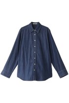 【ベイジ,/BEIGE,】のDELAUP(ドロー)/ダンガリー風コットンデニムブラウス Indigo|ID:prp329100004210265