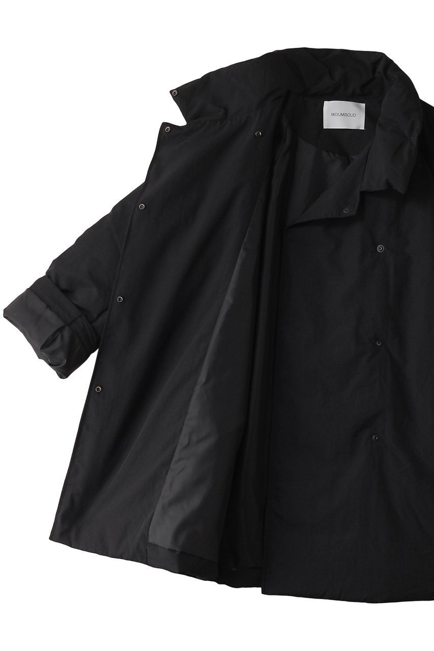 【ミディウミソリッド/MIDIUMISOLID】のstandcollar down coat コート 人気、トレンドファッション・服の通販 founy(ファニー) 　ファッション　Fashion　レディースファッション　Fashion for Women　アウター　Coat / Outerwear Collection　コート・ロングコート・ピーコート　Long Coats, Peacoats & More　ダウンジャケット・軽量ダウン　Warm & Lightweight Down Jackets　スタンド　Stand Collar, Upright Stand　ダウン　Down, Puffer　フレア　Flare, Flared　エレガント 上品　Elegant　other-6|ID: prp329100004210266 ipo3291000000032944037