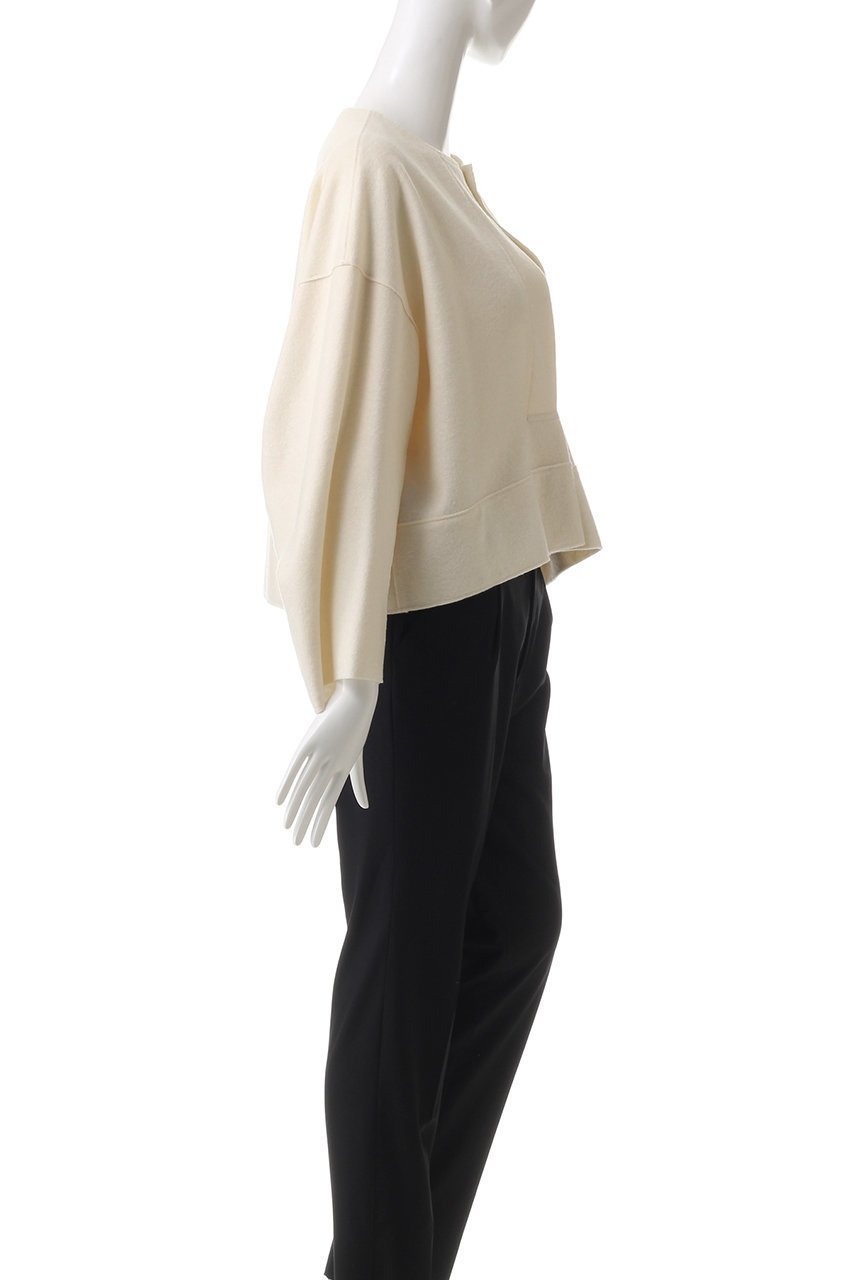 【サクラ/SACRA】のリングミルドウールノーカラープルオーバー 人気、トレンドファッション・服の通販 founy(ファニー) ファッション Fashion レディースファッション Fashion for Women トップス・カットソー Cut & Sew Tops ニット Knit Tops & Sweaters カジュアルプルオーバー・ニットトップス Pullovers & Knit Tops / Casual Pullovers ショート Short, Short Length スリット Slit, Slit Detail スリーブ Sleeve, Long Sleeve / Short Sleeve ワイド Wide, Wide Fit other-3|ID: prp329100004211627 ipo3291000000032915624