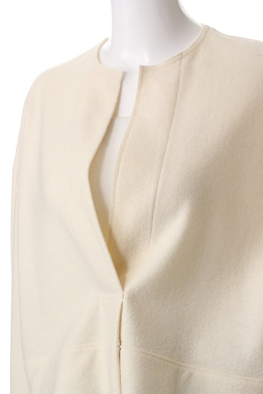 【サクラ/SACRA】のリングミルドウールノーカラープルオーバー 人気、トレンドファッション・服の通販 founy(ファニー) ファッション Fashion レディースファッション Fashion for Women トップス・カットソー Cut & Sew Tops ニット Knit Tops & Sweaters カジュアルプルオーバー・ニットトップス Pullovers & Knit Tops / Casual Pullovers ショート Short, Short Length スリット Slit, Slit Detail スリーブ Sleeve, Long Sleeve / Short Sleeve ワイド Wide, Wide Fit other-5|ID: prp329100004211627 ipo3291000000032915642