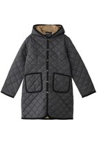 【ラベンハム/lavenham】のCONTRAST BRUNDON ロングコート 人気、トレンドファッション・服の通販 founy(ファニー) ファッション Fashion レディースファッション WOMEN アウター Coat Outerwear コート Coats ロング Long エレガント 上品 Elegant NEW・新作・新着・新入荷 New Arrivals thumbnail ブラック|ID: prp329100004211631 ipo3291000000029204716