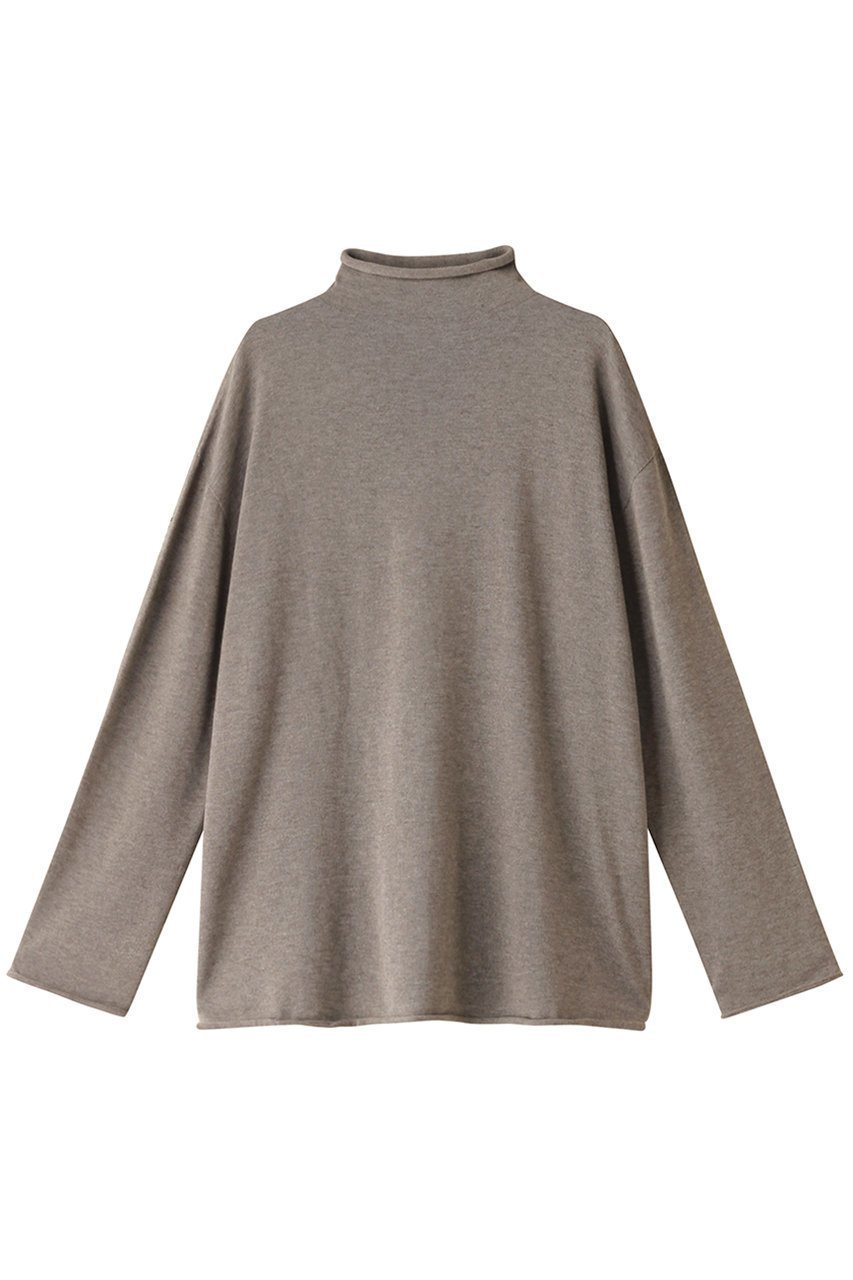 【プリスティン/PRISTINE】のフォレストグレイニットタートルプルオーバー インテリア・キッズ・メンズ・レディースファッション・服の通販 founy(ファニー) 　ファッション　Fashion　レディースファッション　Fashion for Women　トップス・カットソー　Cut & Sew Tops　ニット　Knit Tops & Sweaters　カジュアルプルオーバー・ニットトップス　Pullovers & Knit Tops / Casual Pullovers　グレー|ID: prp329100004211641 ipo3291000000032954677