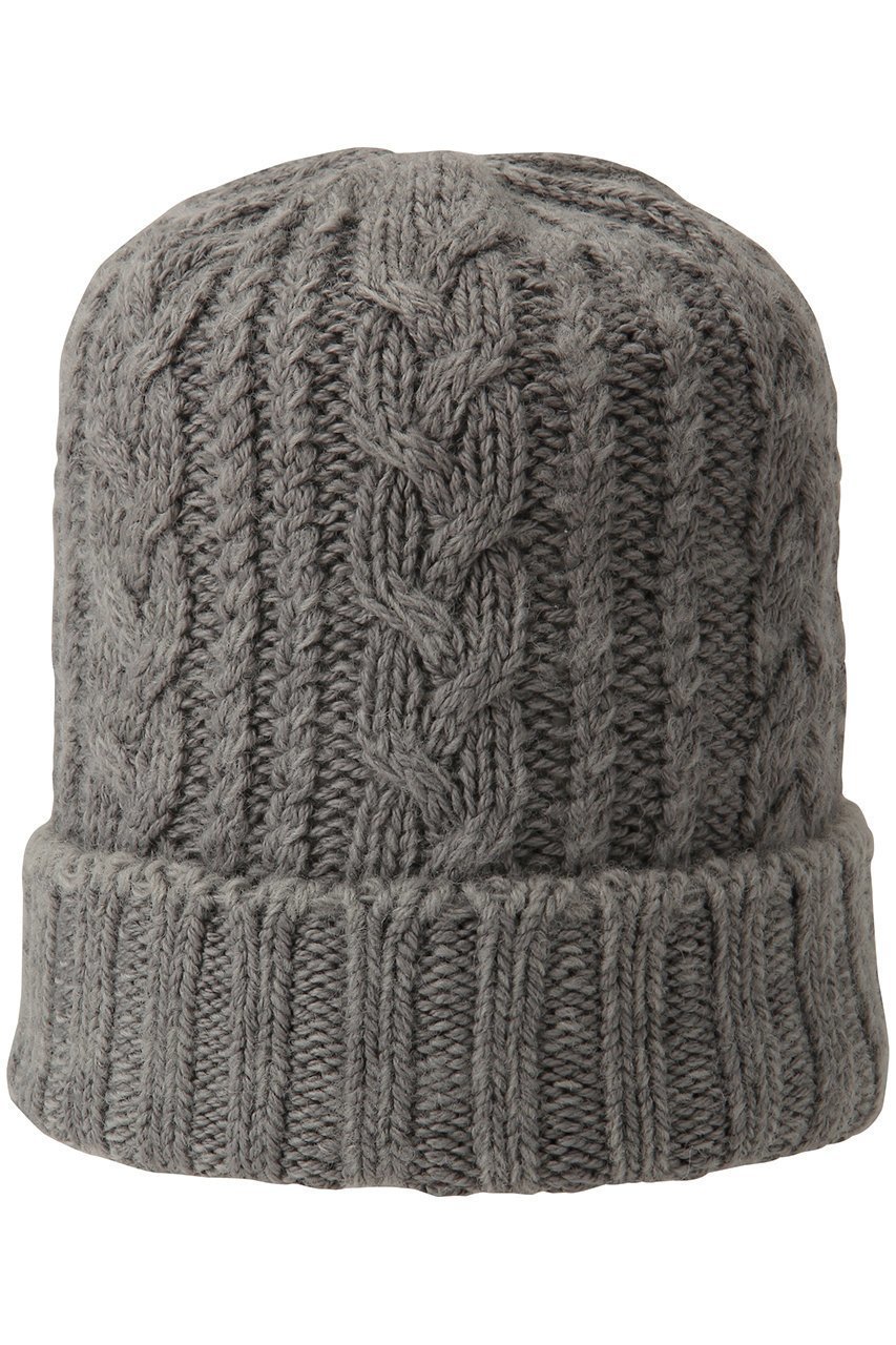 【プリスティン/PRISTINE】のウール混ケーブルワッチ インテリア・キッズ・メンズ・レディースファッション・服の通販 founy(ファニー) 　ファッション　Fashion　レディースファッション　Fashion for Women　トップス・カットソー　Cut & Sew Tops　ニット　Knit Tops & Sweaters　キャップ&ハット　Hats & Caps　キャップ　Cap, Baseball Cap　ベーシック　Basic, Essential　帽子　Hat, Headwear　A/W・秋冬　Autumn/Winter　防寒　Cold Protection, Winter-Ready　グレー|ID: prp329100004211642 ipo3291000000035801535
