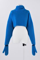 【エンフォルド/ENFOLD】の4way クロップド P.O/プルオーバー 人気、トレンドファッション・服の通販 founy(ファニー) ファッション Fashion レディースファッション Fashion for Women トップス・カットソー Cut & Sew Tops ニット Knit Tops & Sweaters カジュアルプルオーバー・ニットトップス Pullovers & Knit Tops / Casual Pullovers おすすめ Recommended / Our Picks クロップド Cropped, Short Length バラクラバ Balaclava マフラー Scarf, Muffler 冬 Winter / This Winter thumbnail ブルー|ID: prp329100004211646 ipo3291000000032915102