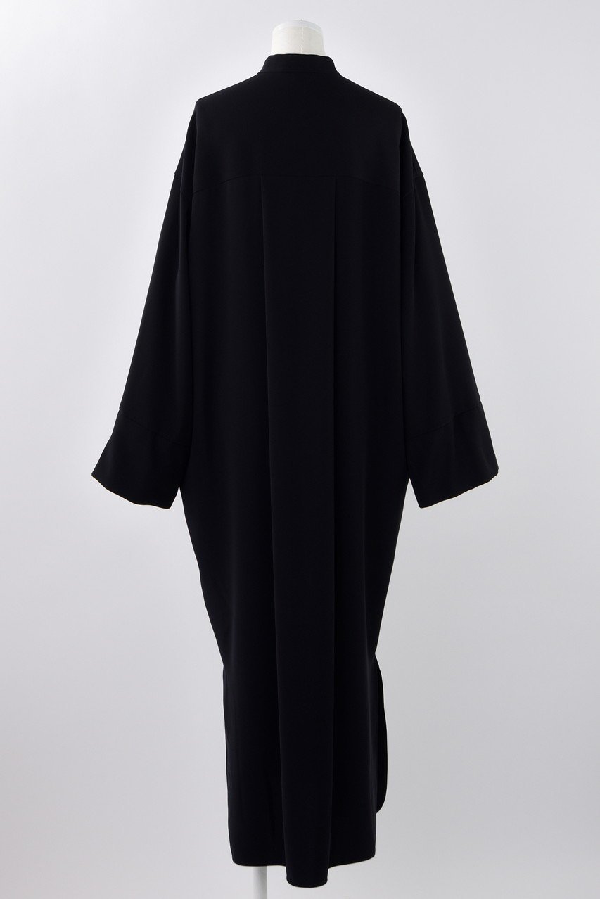 【エンフォルド/ENFOLD】のPEツイル コクーンブラウス DRS/ドレス 人気、トレンドファッション・服の通販 founy(ファニー) 　ファッション　Fashion　レディースファッション　Fashion for Women　ワンピース　Dresses　フォーマル・パーティードレス・結婚式用ドレス　Elegant & Casual Dresses　チュニック　Tunic Tops & Dresses　エレガント 上品　Elegant　スリーブ　Sleeve, Long Sleeve / Short Sleeve　チュニック　Tunic, Long Top　ツイル　Twist, Twisted Detail　ドレス　Dress, One-Piece　ハイネック　High Neck, Mock Neck　ロング　Long, Long-Length　ワイド　Wide, Wide Fit　other-3|ID: prp329100004211650 ipo3291000000035366011