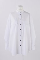 【エンフォルド/ENFOLD】のC/PEブロード オーバーSH/シャツ 人気、トレンドファッション・服の通販 founy(ファニー) ファッション Fashion レディースファッション Fashion for Women トップス・カットソー Cut & Sew Tops シャツ・ブラウス・オフィスカジュアル Elegant Blouses & Button-Ups ジャケット Jacket, Outerwear スリーブ Sleeve, Long Sleeve / Short Sleeve フラップ Flap, Flap Pocket ブロード Broadcloth, Fine Cotton ポケット Pocket, Pocket Detail リラックス Relax, Relaxed Fit ロング Long, Long-Length thumbnail ホワイト|ID: prp329100004211653 ipo3291000000036399107