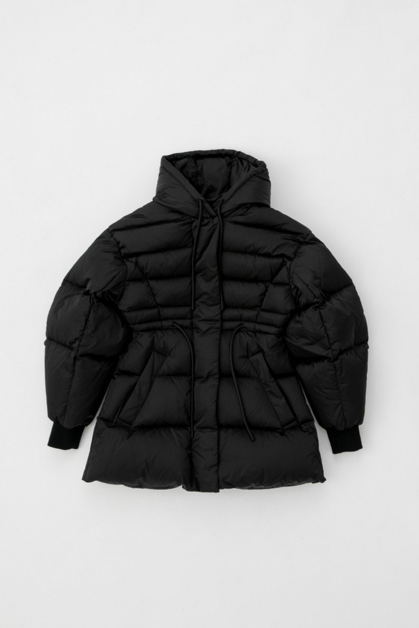 【エンフォルド/ENFOLD】のSOLOTEXサテン バルーンスリーブダウンコート 人気、トレンドファッション・服の通販 founy(ファニー) 　ファッション　Fashion　レディースファッション　Fashion for Women　アウター　Coat / Outerwear Collection　コート・ロングコート・ピーコート　Long Coats, Peacoats & More　ダウンジャケット・軽量ダウン　Warm & Lightweight Down Jackets　サテン　Satin, Glossy Fabric　ダウン　Down, Puffer　バランス　Balance, Style Balance　バルーン　Balloon, Balloon Silhouette　ロング　Long, Long-Length　エレガント 上品　Elegant　other-6|ID: prp329100004211655 ipo3291000000036060844