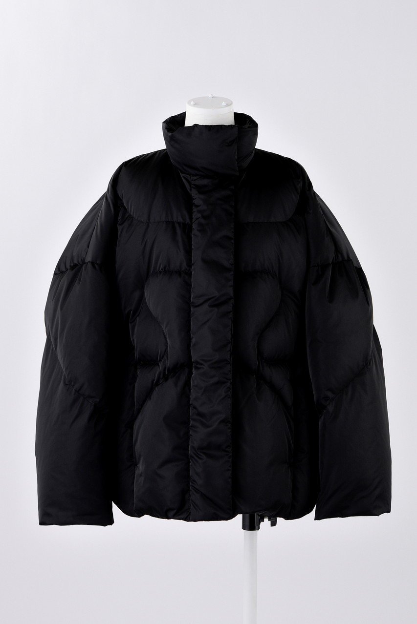 【エンフォルド/ENFOLD】のSOLOTEXサテン ショートダウン JK/ジャケット 人気、トレンドファッション・服の通販 founy(ファニー) 　ファッション　Fashion　レディースファッション　Fashion for Women　アウター　Coat / Outerwear Collection　レディースジャケット・軽アウター　Jackets　サテン　Satin, Glossy Fabric　ショート　Short, Short Length　ジャケット　Jacket, Outerwear　スタンド　Stand Collar, Upright Stand　スリット　Slit, Slit Detail　ダウン　Down, Puffer　 other-1|ID: prp329100004211656 ipo3291000000032940034