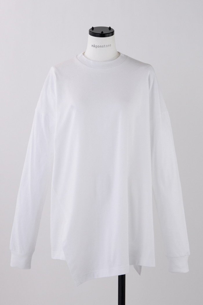 【ナゴンスタンス/nagonstans】のCO天竺 アシンメロンT インテリア・キッズ・メンズ・レディースファッション・服の通販 founy(ファニー) https://founy.com/ ファッション Fashion レディースファッション Fashion for Women トップス・カットソー Cut & Sew Tops シャツ・ブラウス・オフィスカジュアル Elegant Blouses & Button-Ups ロングTシャツ・Tシャツ Longline T-Shirts & Tees カットソー・ベーシックTシャツ Cut-and-Sewn Tops / Stretch Tees & Basics スリーブ Sleeve, Long Sleeve / Short Sleeve ロング Long, Long-Length 人気 Popular, Best Seller 冬 Winter / This Winter |ID: prp329100004211658 ipo3291000000032893170