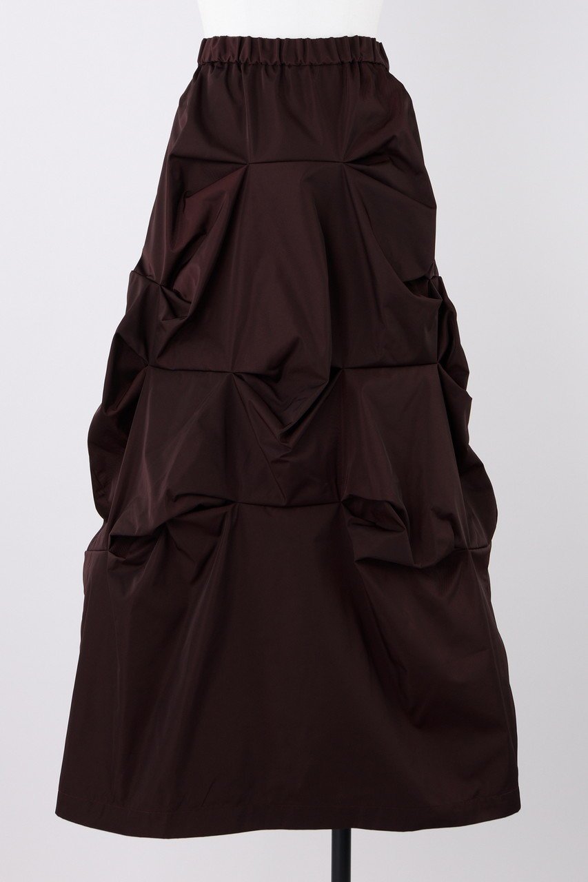 【ナゴンスタンス/nagonstans】のHigh Density Twill manyタックSK/スカート インテリア・キッズ・メンズ・レディースファッション・服の通販 founy(ファニー) 　ファッション　Fashion　レディースファッション　Fashion for Women　スカート　Skirts　ロングスカート　Long Skirts / Maxi & Midi Skirts　フォルム　Silhouette, Form　ランダム　Random, Irregular　ロング　Long, Long-Length　Cacao|ID: prp329100004211663 ipo3291000000035509324