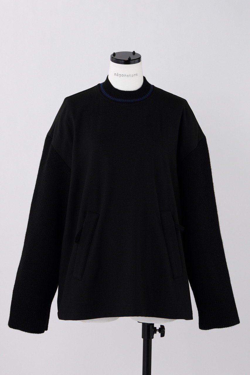 【ナゴンスタンス/nagonstans】の2Way ダブルブラッシュ PKT P.O/プルオーバー 人気、トレンドファッション・服の通販 founy(ファニー) 　ファッション　Fashion　レディースファッション　Fashion for Women　トップス・カットソー　Cut & Sew Tops　シャツ・ブラウス・オフィスカジュアル　Elegant Blouses & Button-Ups　レディースパーカー・カジュアルフーディー　Casual Hoodies & Sweatshirts　ロングTシャツ・Tシャツ　Longline T-Shirts & Tees　カジュアルプルオーバー・ニットトップス　Pullovers & Knit Tops / Casual Pullovers　スウェット・クルーネックトップス　Sweatshirts & Crewnecks / Relaxed Fit Sweat Tops　カットソー・ベーシックTシャツ　Cut-and-Sewn Tops / Stretch Tees & Basics　ストレッチ　Stretch, Stretchy Fabric　ダブル　Double, Double-Breasted　ポケット　Pocket, Pocket Detail　ルーズ　Loose, Oversized　 other-1|ID: prp329100004211667 ipo3291000000032893226