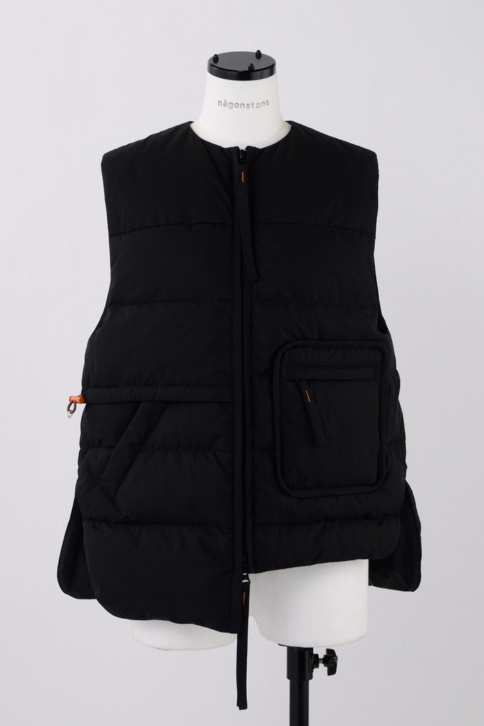 【ナゴンスタンス/nagonstans】のWater Repellentストレッチ Combi VEST/ベスト インテリア・キッズ・メンズ・レディースファッション・服の通販 founy(ファニー) https://founy.com/ ファッション Fashion レディースファッション Fashion for Women アウター Coat / Outerwear Collection レディースジャケット・軽アウター Jackets ジャケット Jacket, Outerwear ストレッチ Stretch, Stretchy Fabric スリット Slit, Slit Detail ダウン Down, Puffer バランス Balance, Style Balance ベスト Vest, Waistcoat ロング Long, Long-Length |ID: prp329100004211668 ipo3291000000035654706
