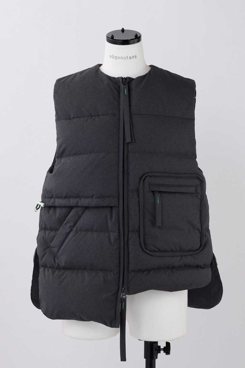 【ナゴンスタンス/nagonstans】の【11/1 12:00販売開始】トップウェザー Combi VEST/ベスト インテリア・キッズ・メンズ・レディースファッション・服の通販 founy(ファニー) 　ファッション　Fashion　レディースファッション　WOMEN　アウター　Coat Outerwear　ジャケット　Jackets　ジャケット　Jacket　スリット　Slit　ダウン　Down　バランス　Balance　ベスト　Vest　ロング　Long　NEW・新作・新着・新入荷　New Arrivals　Stone|ID: prp329100004211670 ipo3291000000029204894