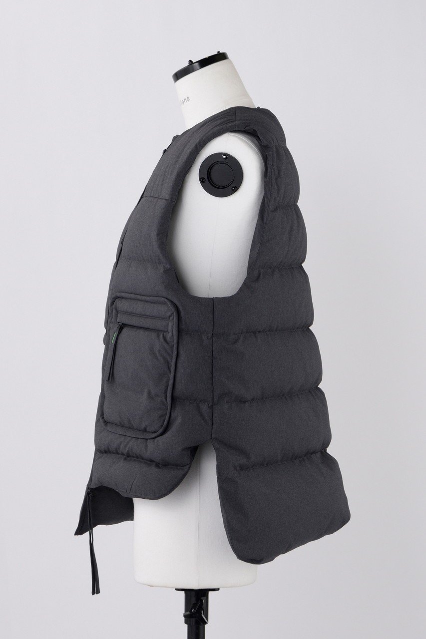 【ナゴンスタンス/nagonstans】のトップウェザー Combi VEST/ベスト 人気、トレンドファッション・服の通販 founy(ファニー) 　ファッション　Fashion　レディースファッション　Fashion for Women　アウター　Coat / Outerwear Collection　レディースジャケット・軽アウター　Jackets　ジャケット　Jacket, Outerwear　スリット　Slit, Slit Detail　ダウン　Down, Puffer　バランス　Balance, Style Balance　ベスト　Vest, Waistcoat　ロング　Long, Long-Length　other-2|ID: prp329100004211670 ipo3291000000035720882