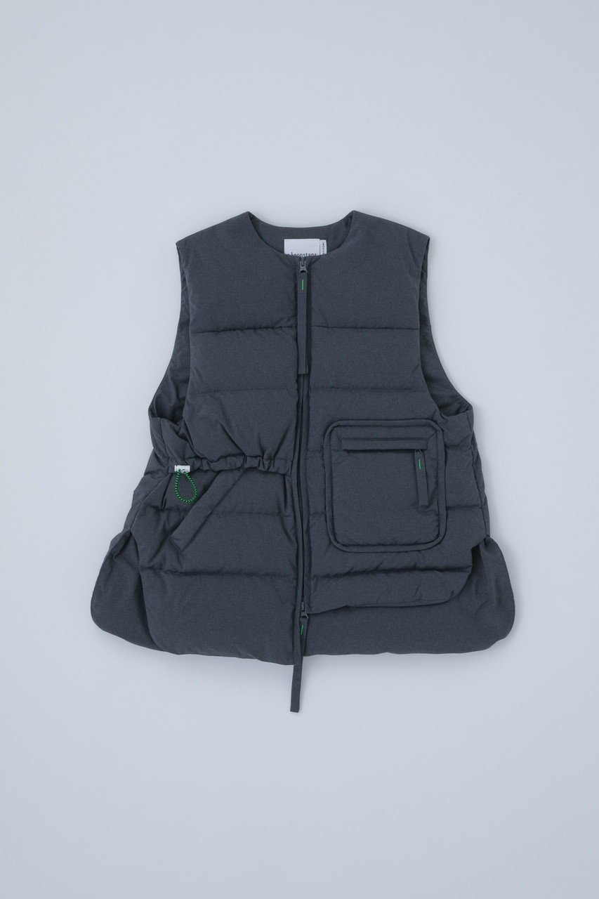 【ナゴンスタンス/nagonstans】のトップウェザー Combi VEST/ベスト 人気、トレンドファッション・服の通販 founy(ファニー) 　ファッション　Fashion　レディースファッション　Fashion for Women　アウター　Coat / Outerwear Collection　レディースジャケット・軽アウター　Jackets　ジャケット　Jacket, Outerwear　スリット　Slit, Slit Detail　ダウン　Down, Puffer　バランス　Balance, Style Balance　ベスト　Vest, Waistcoat　ロング　Long, Long-Length　other-5|ID: prp329100004211670 ipo3291000000035720885