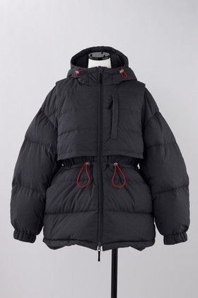 【ナゴンスタンス/nagonstans】のトップウェザー レイヤードダウンJK/ジャケット 人気、トレンドファッション・服の通販 founy(ファニー) ファッション Fashion レディースファッション Fashion for Women アウター Coat / Outerwear Collection レディースジャケット・軽アウター Jackets ショート Short, Short Length ジャケット Jacket, Outerwear ダウン Down, Puffer ベスト Vest, Waistcoat |ID:prp329100004211671