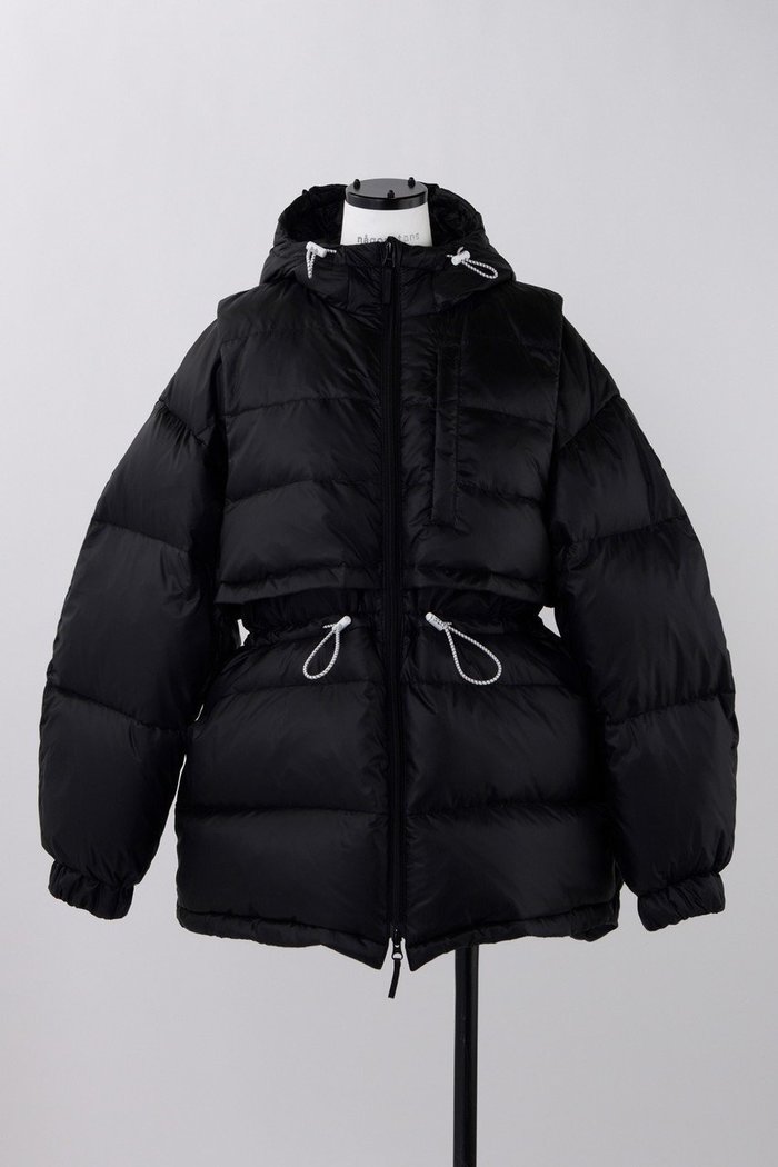 【ナゴンスタンス/nagonstans】のナイロンタフタ レイヤードダウンJK/ジャケット インテリア・キッズ・メンズ・レディースファッション・服の通販 founy(ファニー) https://founy.com/ ファッション Fashion レディースファッション Fashion for Women アウター Coat / Outerwear Collection レディースジャケット・軽アウター Jackets ショート Short, Short Length ジャケット Jacket, Outerwear タフタ Taffeta, Structured Fabric ダウン Down, Puffer ベスト Vest, Waistcoat |ID: prp329100004211672 ipo3291000000032963318