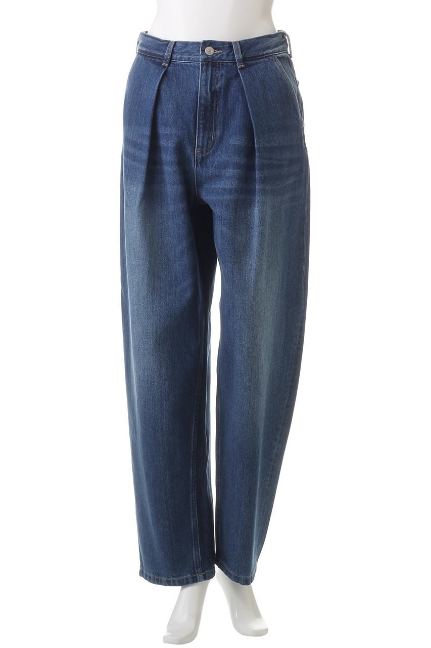 【アルアバイル/allureville】のデニムテーパードパンツ 人気、トレンドファッション・服の通販 founy(ファニー) 　ファッション　Fashion　レディースファッション　WOMEN　パンツ　Pants　デニム　Denim　other-2|ID: prp329100004211694 ipo3291000000031387604