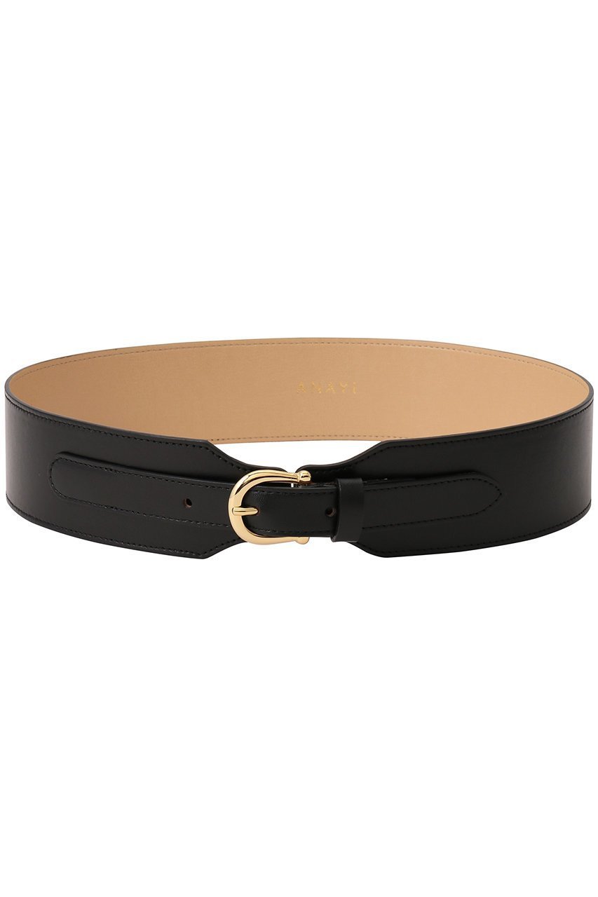 【アナイ/ANAYI】のワイドステッチBELT インテリア・キッズ・メンズ・レディースファッション・服の通販 founy(ファニー) 　ファッション　Fashion　レディースファッション　Fashion for Women　ベルト&ウエストマーク　Belts & Waist Accessories　おすすめ　Recommended / Our Picks　カーディガン　Cardigan, Knitwear　スタイリッシュ　Stylish, Fashionable　ロング　Long, Long-Length　ワイド　Wide, Wide Fit　A/W・秋冬　Autumn/Winter　ブラック|ID: prp329100004211699 ipo3291000000032821376