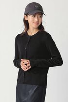【エコアルフ/ECOALF】のCIRIS ラウンドネック カーディガン / CIRIS KNIT WOMAN 人気、トレンドファッション・服の通販 founy(ファニー) ファッション Fashion レディースファッション Fashion for Women トップス・カットソー Cut & Sew Tops ニット Knit Tops & Sweaters カーディガン・羽織り Layered Style Cardigans なめらか Smooth, Silky Texture カーディガン Cardigan, Knitwear コンパクト Compact, Small Size シルク Silk, 100% Silk ラウンド Round, Round Neck thumbnail ブラック|ID: prp329100004212835 ipo3291000000032915692