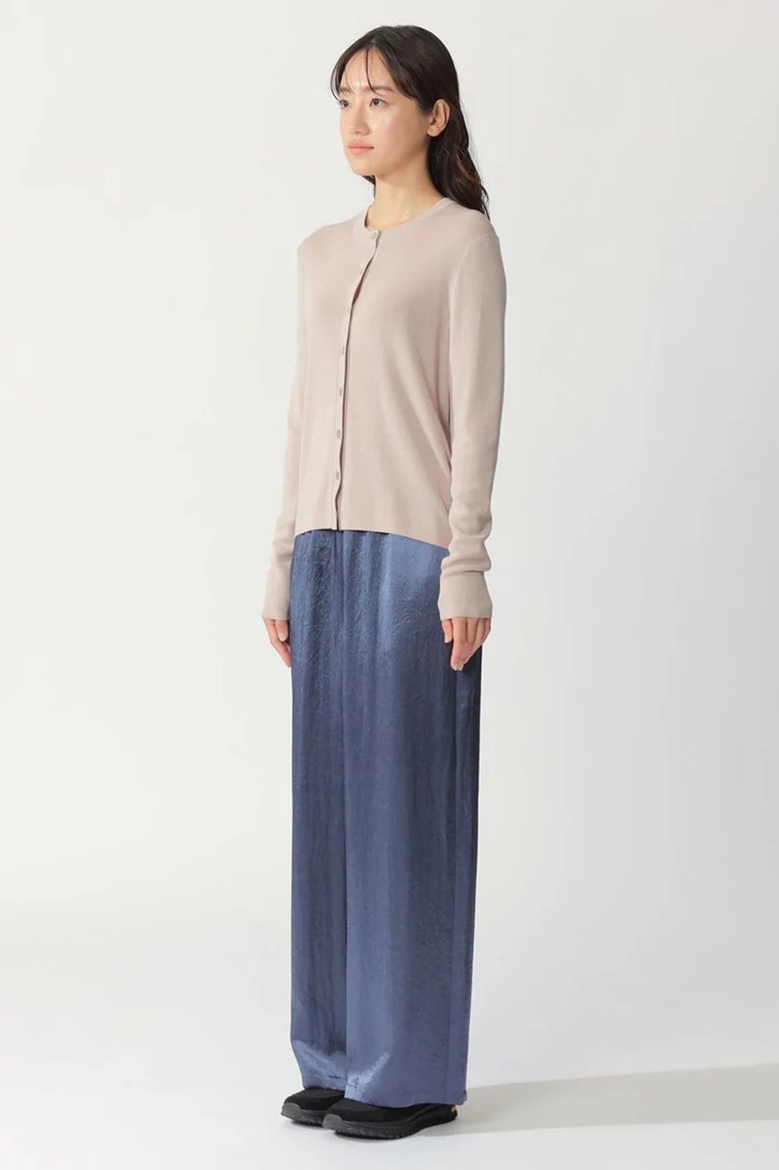 【エコアルフ/ECOALF】のCIRIS ラウンドネック カーディガン / CIRIS KNIT WOMAN 人気、トレンドファッション・服の通販 founy(ファニー) 　ファッション　Fashion　レディースファッション　Fashion for Women　トップス・カットソー　Cut & Sew Tops　ニット　Knit Tops & Sweaters　カーディガン・羽織り　Layered Style Cardigans　なめらか　Smooth, Silky Texture　カーディガン　Cardigan, Knitwear　コンパクト　Compact, Small Size　シルク　Silk, 100% Silk　ラウンド　Round, Round Neck　other-4|ID: prp329100004212835 ipo3291000000032915722