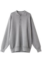 【ユニバーサルプロダクツ/UNIVERSAL PRODUCTS / MEN】の【MEN】HIGH GAUGE KNIT POLO ニットポロ L.GRAY|ID:prp329100004212836