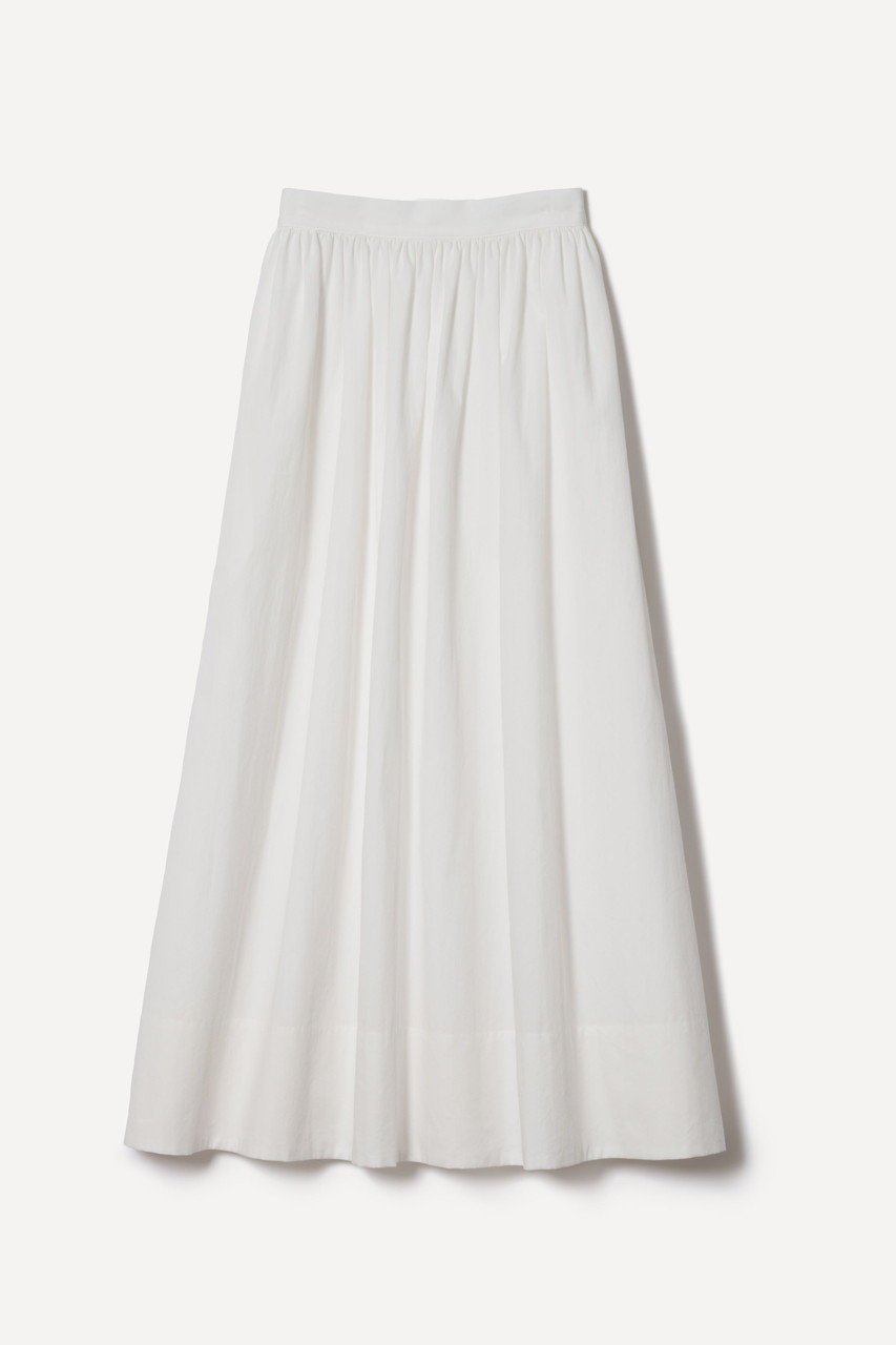 【プリスティン/PRISTINE】のポプリンギャザースカート 人気、トレンドファッション・服の通販 founy(ファニー) 　ファッション　Fashion　レディースファッション　Fashion for Women　スカート　Skirts　ロングスカート　Long Skirts / Maxi & Midi Skirts　ギャザー　Gathered, Ruffled　シンプル　Simple, Minimal　ペチコート　Petticoat, Underskirt　ロング　Long, Long-Length　 other-1|ID: prp329100004213986 ipo3291000000035892620