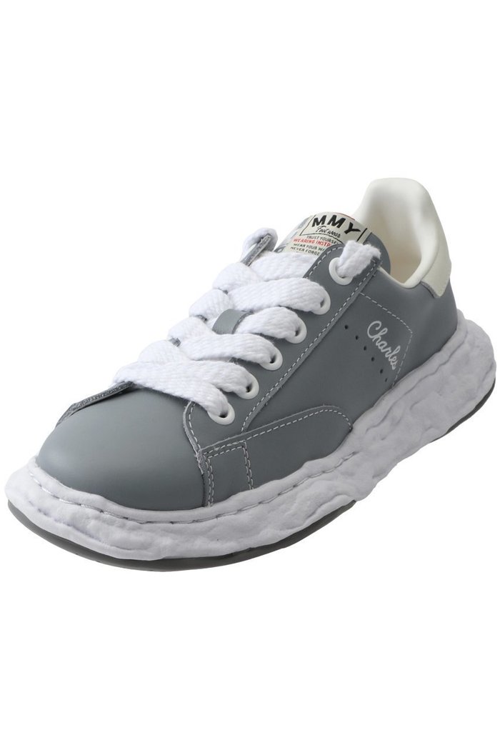 【メゾン ミハラヤスヒロ/Maison MIHARA YASUHIRO】の【UNISEX】【Maison MIHARA YASUHIRO】CHARLES オリジナルソールレザーロー-トップスニーカー インテリア・キッズ・メンズ・レディースファッション・服の通販 founy(ファニー) https://founy.com/ ファッション Fashion レディースファッション Fashion for Women トップス・カットソー Cut & Sew Tops ユニセックス Unisex, Genderless スタイリッシュ Stylish, Fashionable スニーカー Sneakers, Trainers |ID: prp329100004214892 ipo3291000000036240806