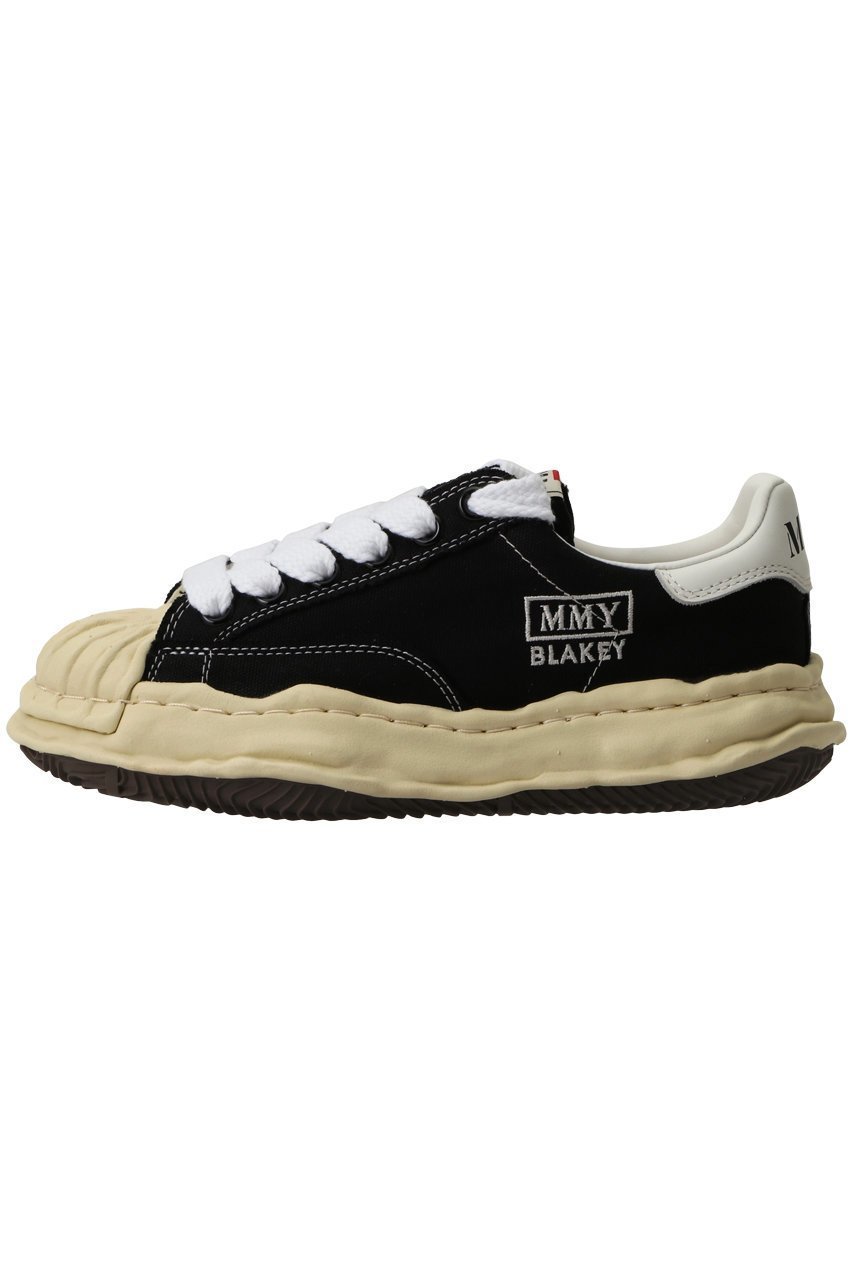 【メゾン ミハラヤスヒロ/Maison MIHARA YASUHIRO】の【UNISEX】【Maison MIHARA YASUHIRO】BLAKEY ヴィンテージカラーオリジナルソールレザーロートップスニーカー 人気、トレンドファッション・服の通販 founy(ファニー) 　ファッション　Fashion　レディースファッション　Fashion for Women　トップス・カットソー　Cut & Sew Tops　ユニセックス　Unisex, Genderless　おすすめ　Recommended / Our Picks　スニーカー　Sneakers, Trainers　フォルム　Silhouette, Form　other-4|ID: prp329100004214893 ipo3291000000032875671