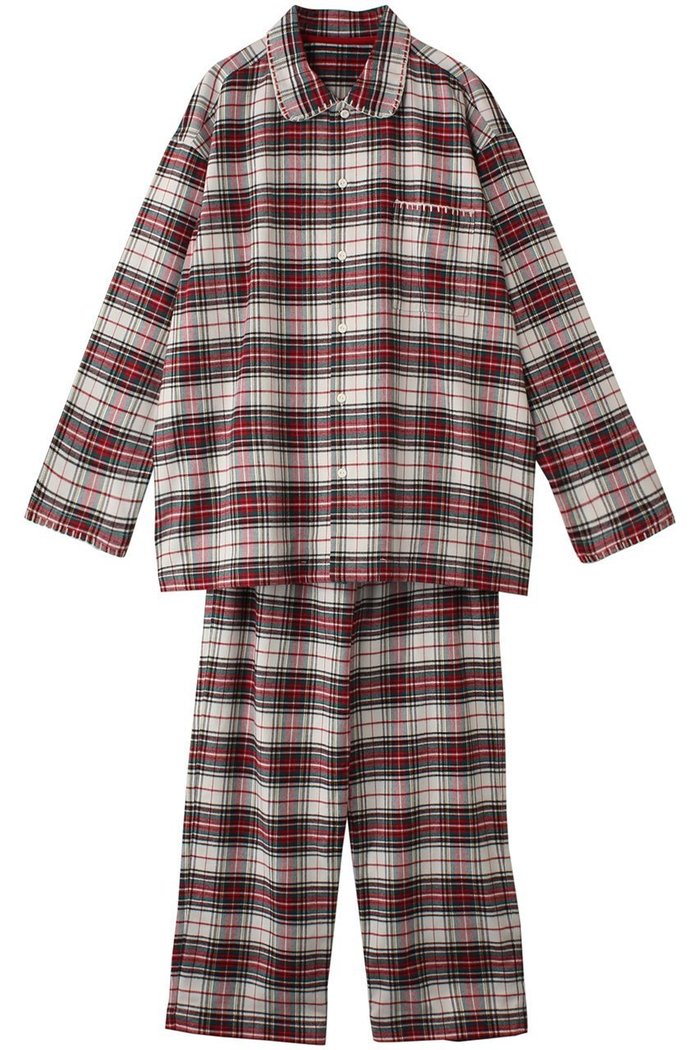 【キッドブルー/KID BLUE / MEN】の【MEN】24ネルタータンチェックパジャマ インテリア・キッズ・メンズ・レディースファッション・服の通販 founy(ファニー) https://founy.com/ ファッション Fashion メンズファッション Fashion for Men お家時間・ステイホーム Stay Home / At Home パジャマ Pajamas, Sleepwear リラックス Relax, Relaxed Fit |ID: prp329100004214894 ipo3291000000032834211