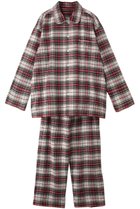 【キッドブルー/KID BLUE / MEN】の【MEN】24ネルタータンチェックパジャマ 人気、トレンドファッション・服の通販 founy(ファニー) ファッション Fashion メンズファッション Fashion for Men お家時間・ステイホーム Stay Home / At Home パジャマ Pajamas, Sleepwear リラックス Relax, Relaxed Fit thumbnail アイボリー|ID: prp329100004214894 ipo3291000000032834211