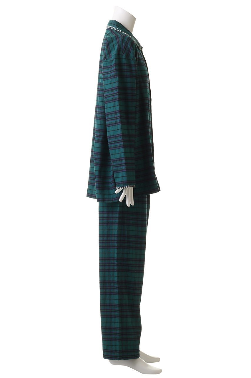 【キッドブルー/KID BLUE / MEN】の【MEN】24ネルタータンチェックパジャマ 人気、トレンドファッション・服の通販 founy(ファニー) 　ファッション　Fashion　メンズファッション　Fashion for Men　お家時間・ステイホーム　Stay Home / At Home　パジャマ　Pajamas, Sleepwear　リラックス　Relax, Relaxed Fit　other-3|ID: prp329100004214894 ipo3291000000032834214