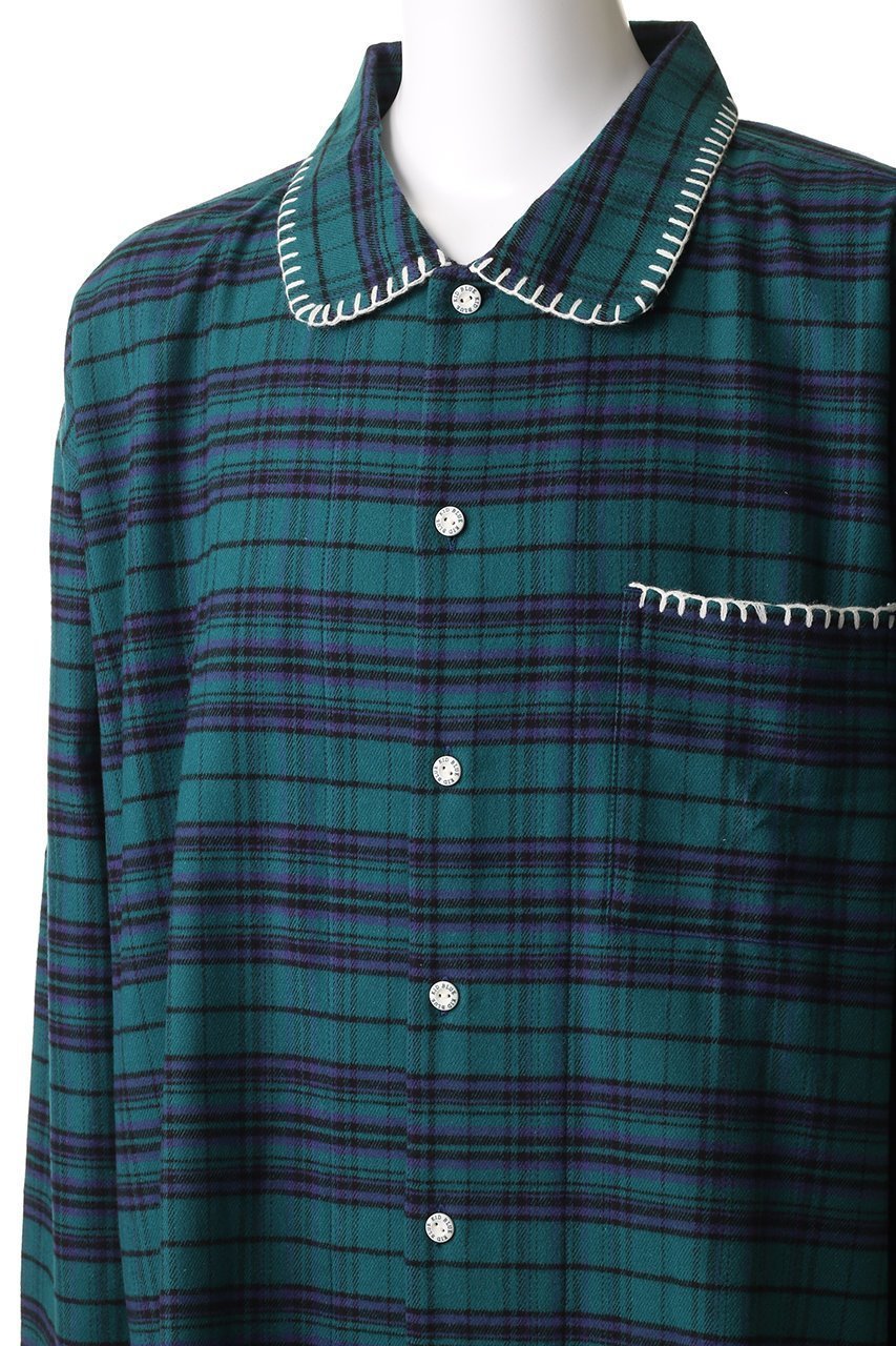 【キッドブルー/KID BLUE / MEN】の【MEN】24ネルタータンチェックパジャマ 人気、トレンドファッション・服の通販 founy(ファニー) 　ファッション　Fashion　メンズファッション　Fashion for Men　トップス・カットソー　Cut & Sew Tops　お家時間・ステイホーム　Stay Home / At Home　パジャマ　Pajamas, Sleepwear　リラックス　Relax, Relaxed Fit　other-5|ID: prp329100004214894 ipo3291000000035951923