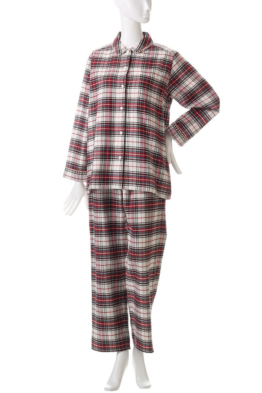 【キッドブルー/KID BLUE】の24ネルタータンチェックパジャマ 人気、トレンドファッション・服の通販 founy(ファニー) 　ファッション　Fashion　レディースファッション　Fashion for Women　パジャマ　Pajamas, Sleepwear　ポケット　Pocket, Pocket Detail　再入荷　Restock / Back in Stock　other-2|ID: prp329100004214896 ipo3291000000032833916
