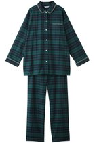 【キッドブルー/KID BLUE / GOODS】の24ネルタータンチェックパジャマ 人気、トレンドファッション・服の通販 founy(ファニー) パジャマ Pajamas, Sleepwear ポケット Pocket, Pocket Detail thumbnail グリーン|ID: prp329100004214896 ipo3291000000035053537