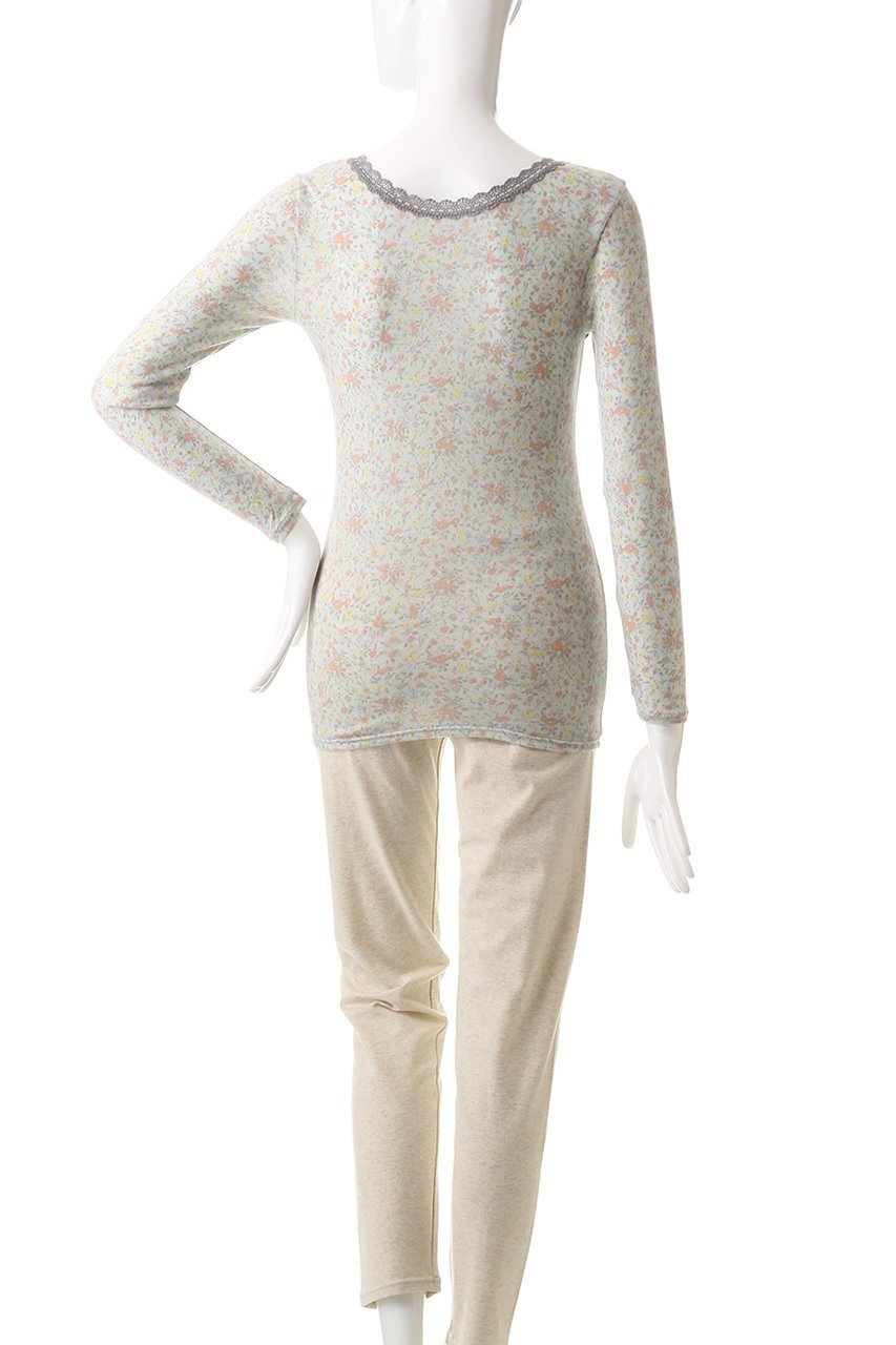 【キッドブルー/KID BLUE】の24ガーニッシュフラワー長袖インナー 人気、トレンドファッション・服の通販 founy(ファニー) ファッション Fashion レディースファッション Fashion for Women 下着・ランジェリー Lingerie & Intimates その他ランジェリー・インナーアイテム Other Lingerie / Intimates インナー Innerwear フラワー Flower, Floral プリント Print, Printed Pattern ランジェリー Lingerie, Intimate Wear レース Lace, Lace Fabric 人気 Popular, Best Seller A/W・秋冬 Autumn/Winter 長袖 Long Sleeve, Full Sleeve 防寒 Cold Protection, Winter-Ready other-4|ID: prp329100004214897 ipo3291000000035053608