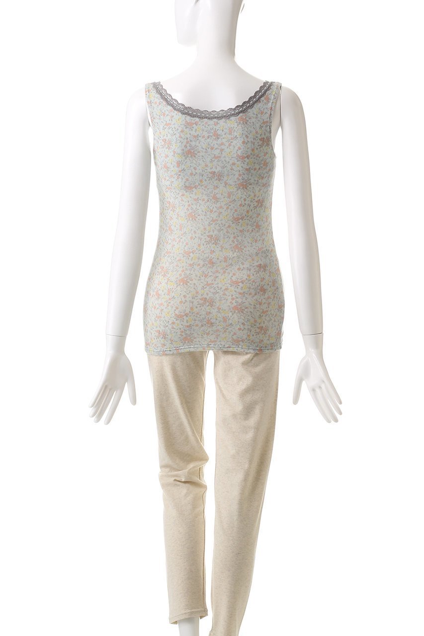 【キッドブルー/KID BLUE】の24ガーニッシュフラワーカップ付キャミ 人気、トレンドファッション・服の通販 founy(ファニー) 　ファッション　Fashion　レディースファッション　Fashion for Women　下着・ランジェリー　Lingerie & Intimates　その他ランジェリー・インナーアイテム　Other Lingerie / Intimates　インナー　Innerwear　キャミ　Camisole, Cami Top　キャミソール　Camisole, Spaghetti Strap Top　プリント　Print, Printed Pattern　ランジェリー　Lingerie, Intimate Wear　レース　Lace, Lace Fabric　再入荷　Restock / Back in Stock　定番　Standard, Basic Item　other-4|ID: prp329100004214898 ipo3291000000035395931