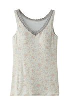 【キッドブルー/KID BLUE】の24ガーニッシュフラワーカップ付キャミ サックス|ID: prp329100004214898 ipo3291000000036096131